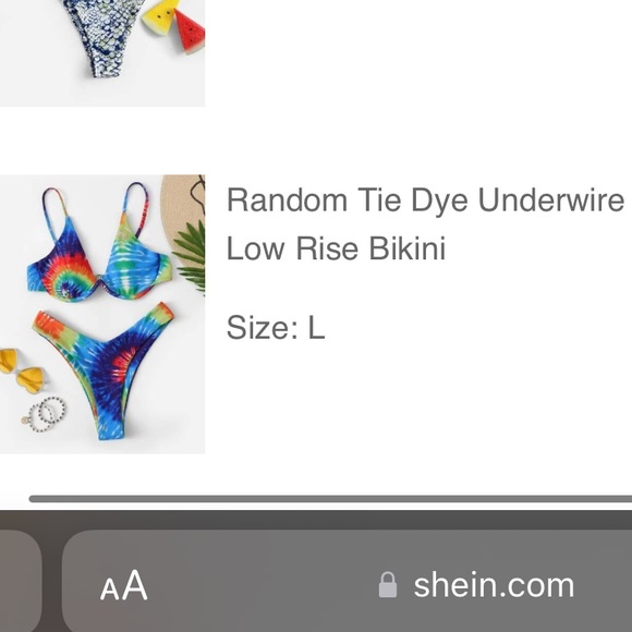 TYE DYE BIKINI - Picture 2 of 2